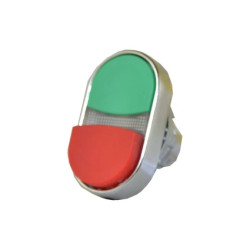 Napęd przycisku sterowniczego serii CM, podwójny, powrotny, guziki zielony kryty, czerwony wystający T0-CMDK21KY
