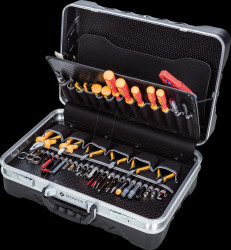6400 TECHNIK tool case, universal, 78 pieces