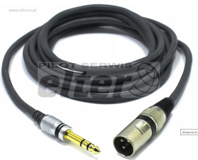 Kabel Jack 6,3mm stereo - XLR mÄ™ski 1,0m Vitalco