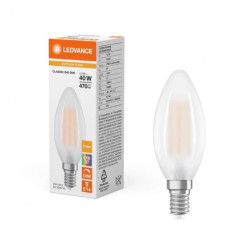Żarówka LED B35 E14 4.2W = 40W 470lm 2700K Ciepła Biała FILAMENT ŚCIEMNIALNA LEDVANCE