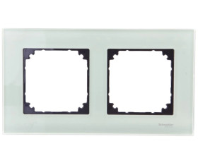 Merten M-Elegance Ramka podwójna szklana szmaragdowy MTN404204