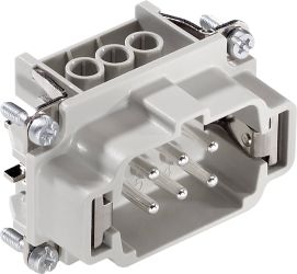 Wstawka pinowa męska EPIC® H-B 6 10190100 LAPP Łączna ilość styków 6 + PE 10 szt.