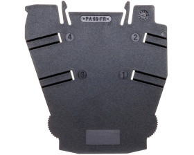 Ścianka rozdzielająca do złączek szynowych czarna PLC-ATP BK 2966841 /25szt./