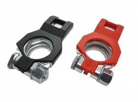 KLEMY DO AKUMULATORA Z OSLONA KPL