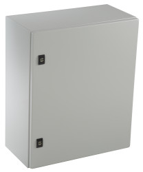 Szafka ścienna rozdzielcza 600 mm 500 mm 250mm Stal Schneider Electric, z drzwiami zwykłymi RAL 7035