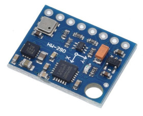 CZUJNIK TEMPERATURY CIŚNIENIA PRZYŚPIESZENIA POLA MAGNETYCZNEGO ŻYROSKOP 4W1 GY87 (SENSOR-GY87)