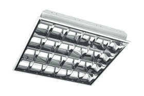 Oprawa wstropowa rastrowa RASTRO 4x18 T8 LED-J,G13 IP20 595x595 GT-LE060JW-01