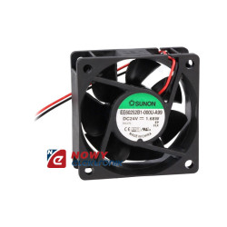 Wentylator 60x25 24V EE60252B1 -000U-A99 kulka 39,7m3h 34,5dBA 24VDC SUNON