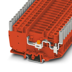 Listwa zaciskowa rozłączna Phoenix Contact poziomy: 1 20 → 8AWGŚruba URTK/SP RD