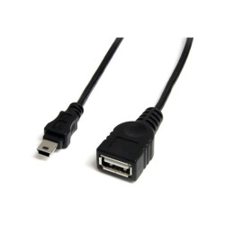 StarTech.com USBMUSBFM1 StarTech.com 1 ft Mini USB 2.0 Cable - USB A to