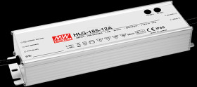 HLG-185H-12B Switching power supply f. LED, 156 W/12 V/13 A, IP67