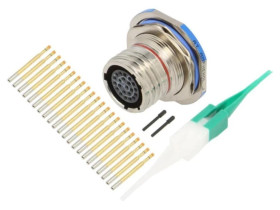 Złącze militarne rozmiar 13 MIL-DTL-38999 Series III D38999/24FC35SN