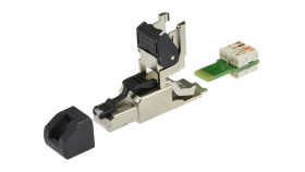 Wtyk Beznarzędziowy Rj45 8P8c Kat.6A Ekranowany Ftp Telegärtner