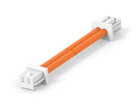 Kabel przewód-płytka, 300 V, raster: 2.5mm, 300mm, Pomarańczowy