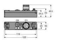Rozdzielacz czujnik / element wykonawczy, pasywny Turck SNNE-10S-0001 6824210 1 szt.