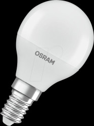 4058075832084 STAR E14 LED lamp, 4.9 W, 470 lm, 2700 K, frosted