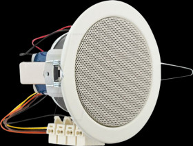 DL 8 Ceiling loudspeaker, 100 V, IP54, 8 cm, white
