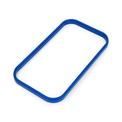 Ramka do obudowy Z127 ABS - 180x100x10mm niebieska