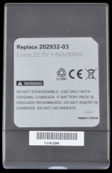 1500 mAh, Li-Ion for DYSON DC35, DC57