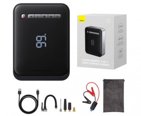 POWERBANK ROZRUSZNIK + KOMPRESOR 2W1 B