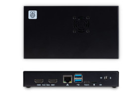 Raspberry Pi Compute Module 5 IO Case with DC Brushless Fan