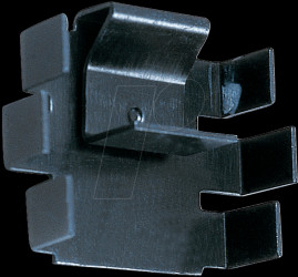 Clip-on heat sink, 20.8x25.1x6.8mm, 27K/W