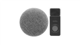 Dzwonek Bezprzewodowy Sieciowy Z Możliwością Wgrywania Dźwięków Oval Typ...