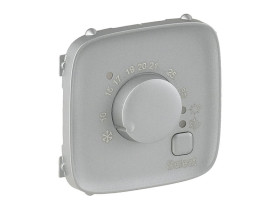 VALENA ALLURE Plakietka aluminium termostatu pokojowego 755317 LEGRAND