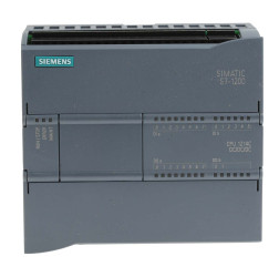 Sterownik programowalny PLC Siemens SIMATIC S7-1200 14 (cyfrowe, 2 przełączniki jako analogowe) 10 (wyjście cyfrowe,