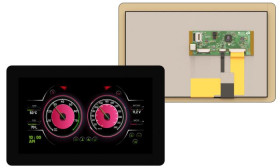 Kolorowy wyświetlacz LCD 9cal TFT 800 x 480pikseli I2C, SPI, UART I/F Tak 4D Systems
