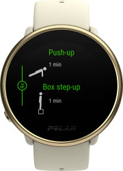 Polar Ignite 2 Pulsometr ze zintegrowanym czujnikiem 30 mm S/L szampan