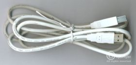 KABEL WTYK USB A - WTYK USB B 2.00M BIAŁY (KABUSB-B-20W)