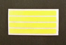 Samoprzylepna łączówka do taśm SMD/08, 4 szt. na formatceM0308, opakowanie 100 formatek