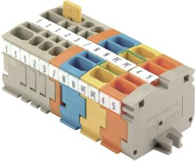 Terminal wielozaciskowy Weidmuller ZDUB 2.5-2/2AN/DM GE