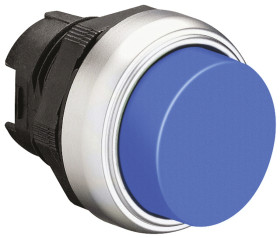 Przycisk, IP66, IP67, IP69K, kolor: Niebieski, Lovato, Platinum