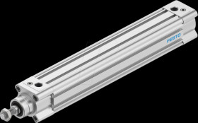 3660628 Standard cylinder, DSBC, dia. 40 mm, M12x1,25, G1/4, D3, PPVA