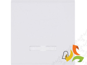 LUMINA Klawisz kontrolny z symbolem "dzwonek" biały WL6110 HAGER