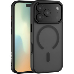 Renkforce Rf-6830726 Backcover iPhone 17 Pro Black Transparent Magsafe