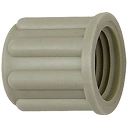 Knurled nut, L 18 mm, 10 bar, PP, for hose, 110822