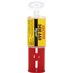 LOCTITE 142517 EA 3430 A&amp;B Clear (1:1)Twin Syringe 24ml