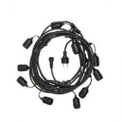 Girlanda ogrodowa ozdobny łańcuch o długości 10m / 10x E27 230V IP44