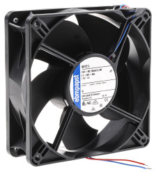 Wentylator osiowy 12 V DC DC 119 x 119 x 38mm 2.2W 150m³/h 37dB