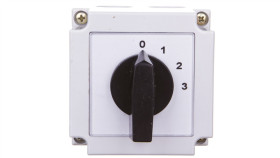 Łącznik Krzywkowy 0-1-2-3 1P 10A W Obudowie 4G10-108-Pk