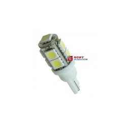 Dioda LED W5W 9xSMD5050 b--40014 194-9HP3/T10