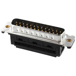 econ connect ST25SK/FGOZ D-Sub Pin Strip 90&#xB0; 25 pins Cut &amp; Clip