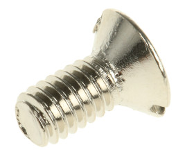 Śruby maszynowe M4 łeb Podniesiony (wpuszczany) Mosiądz długość 8.0mm skok 0.70mm