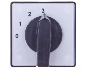 Łącznik krzywkowy 0-1-2-3 1P 10A do wbudowania 4G10-254-U