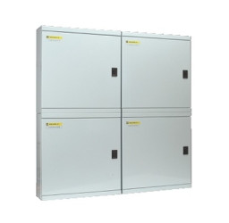 Obudowa Stal szerokość zew. 470 mm długość zew. 139 mm wys. zew. 700 mm Schneider Electric Szary