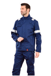 Kurtka, 636020ATXT, rodzaj Unisex, S, Morskie