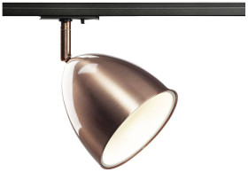 Lampa do systemu szynowego, wysokonapięciowego SLV PARA CONE 14 1002875 1-fazowy GU10 miedziany